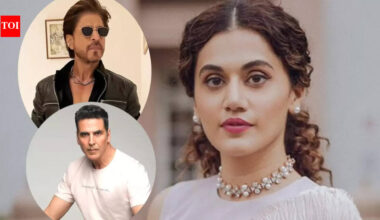 Taapsee Pannu says Shah Rukh Khan, Akshay Kumar don't have big entourages, questions producers for giving work to 'delusional' actors with huge teams |