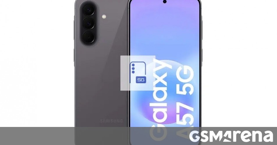 Samsung Galaxy A57 mistakenly listed by European retailer