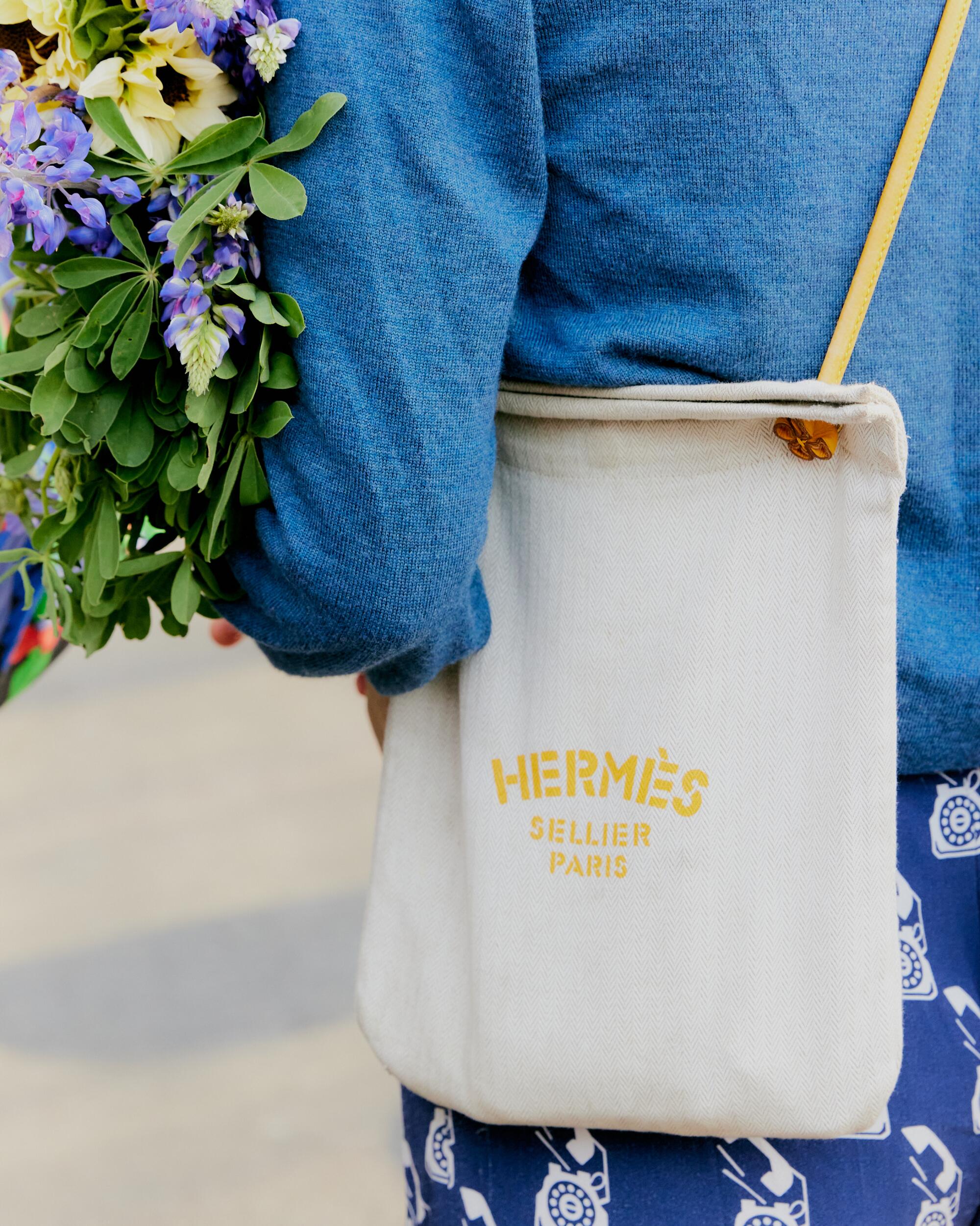 Street-style fashion on Sundays at the Hollywood Farmers Market in Los Angeles, CA.