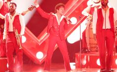 Bruno Mars performs onstage at the 68th GRAMMY Awards held at the Crypto.com Arena on February 01, 2026 in Los Angeles, California.