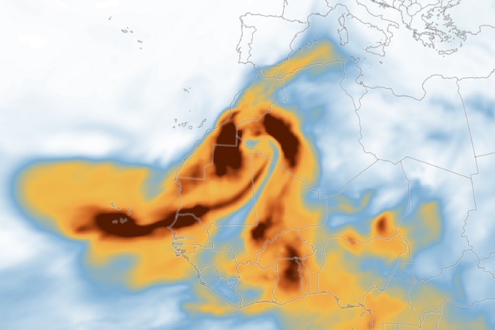 Dust Outbreak Reaches Europe - NASA Science