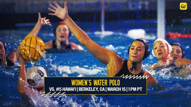 No. 4 Cal Hosts No. 5 Hawai'i On Sunday At Spieker