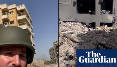 'Ghost town': Lebanon city deserted amid Israeli airstrikes – video dispatch | Lebanon