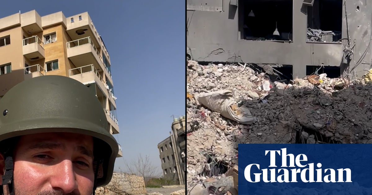 'Ghost town': Lebanon city deserted amid Israeli airstrikes – video dispatch | Lebanon