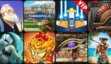 Rusted Emeth, Avalar, Undead City, Townopolis, more