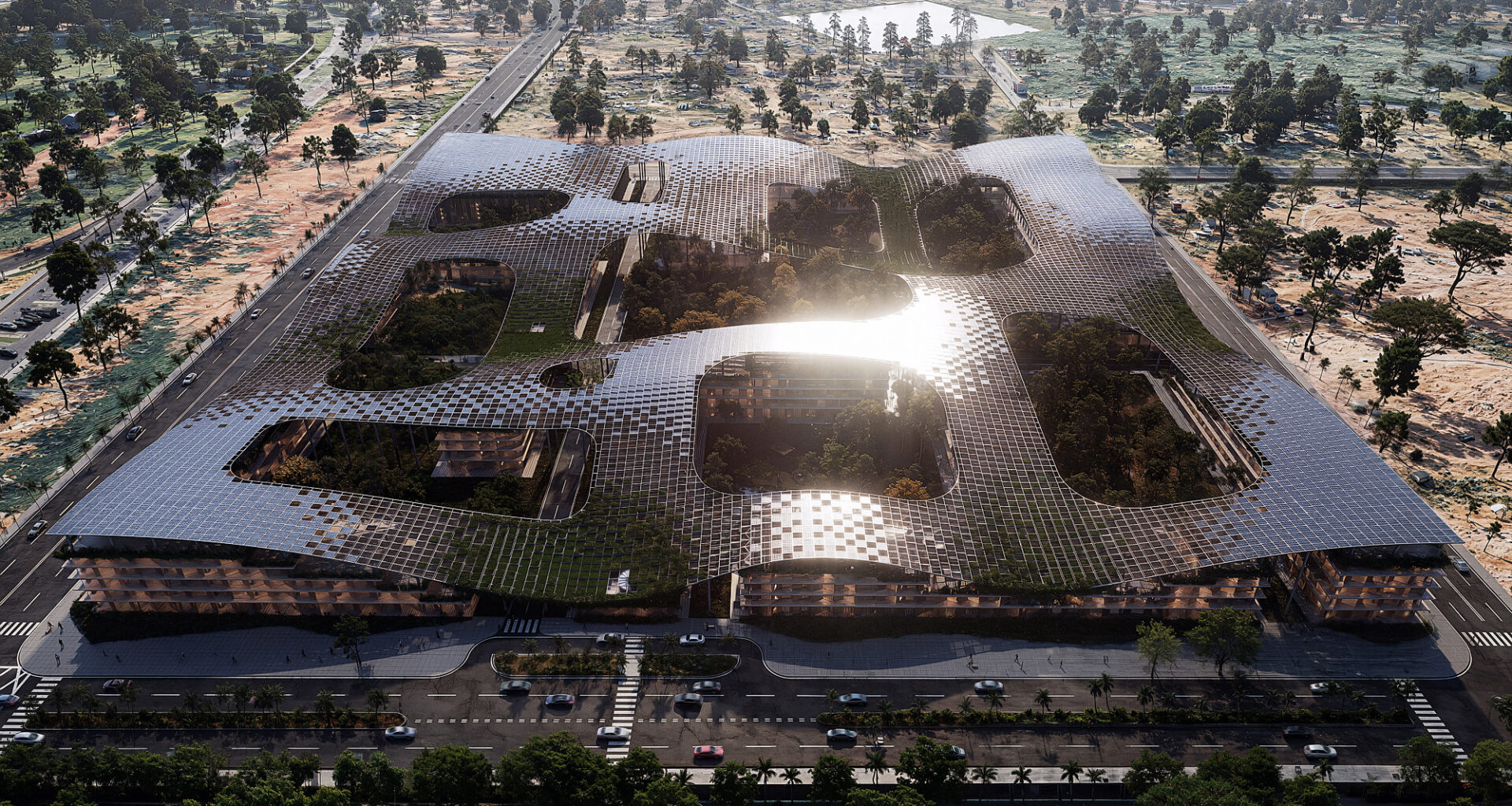 Architects Office Designs World Trade Center Biotic Mixed-Use Complex in Brasília’s Parque Tecnológico