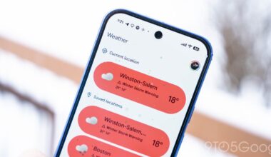 Pixel Weather tweaks widget, new icons come to Google Clock 8.6