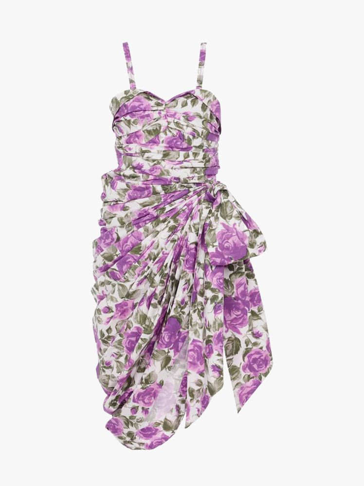 Image may contain: Clothing, Dress, Formal Wear, Fashion, Robe, Gown, Accessories, Bag, and Handbag