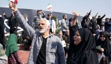 Iranians out in strength as thousands attend funeral for security chief Larijani and crew of sunken navy ship | World News