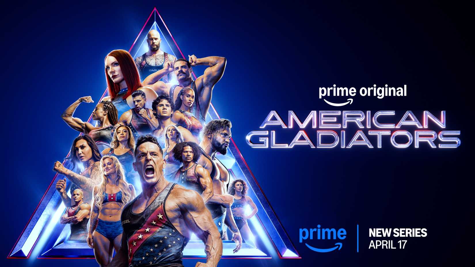 Key art for Prime Video's American Gladiators