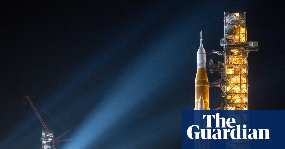 Nasa returns moon rocket to pad and targets 1 April launch | Nasa