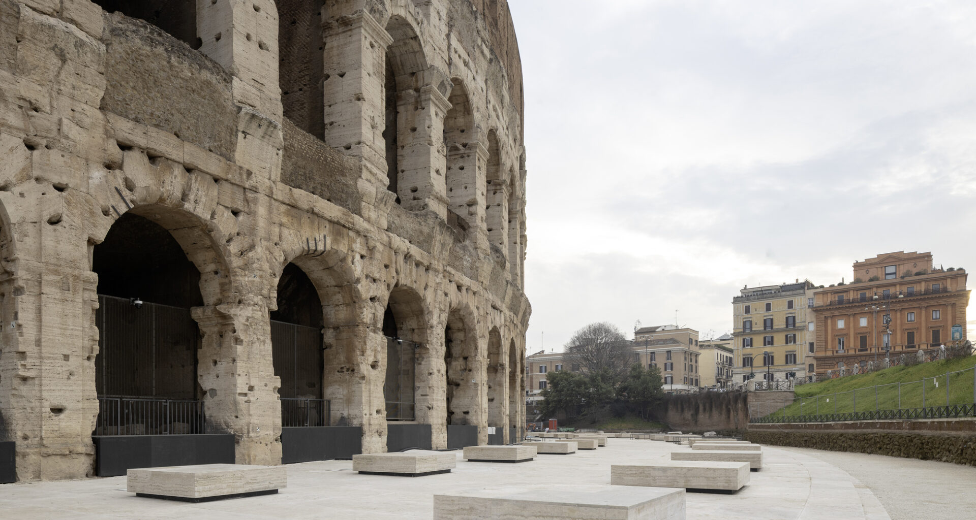 Stefano Boeri Interiors Restores Southern Ambulatory Areas of the Colosseum in Rome