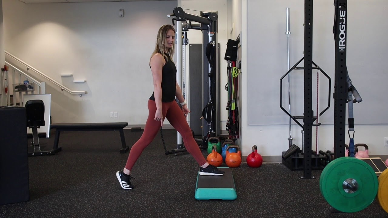 Front Foot Elevated Split Squat - YouTube