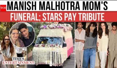 Manish Malhotra grateful to paps for privacy post Mother's passing; ‘Ekdum private moment tha’ | Hindi Movie News