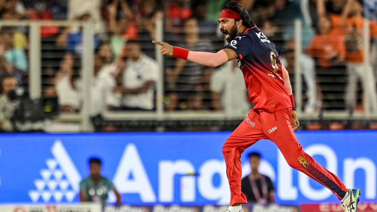 Spinner, seamer, batter, winner: Krunal Pandya is RCB's man for all seasons