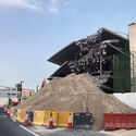 Parking C Demolition. Image via Social Media Christian Kerez’s Pearling Path Car Parks Being Demolished in Muharraq, Bahrain - Image 1 of 6