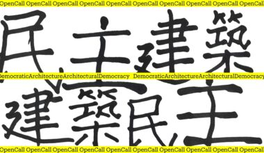 Open call: Democratic Architecture—Architectural Democracy