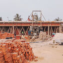 Adakpame Guesthouse Construction Site in 2015, Studio NEiDA, Togo. Photo by Jeanne Autran Edorh. Image Courtesy of Pan-African Biennale (PAB) The First Pan-African Biennale Establishes a Platform for a Decolonized, African-Led Architectural Future - Image 4 of 12