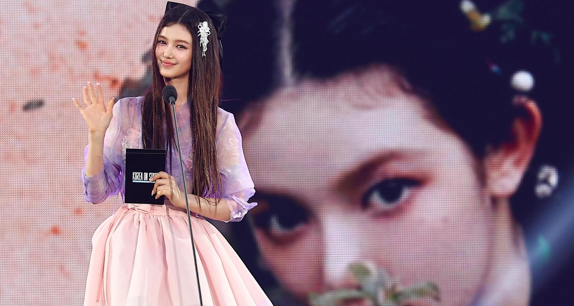 Danielle, former member of K-pop girl group NewJeans, hosts the