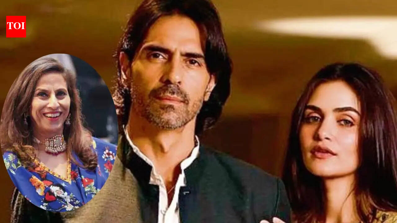Dhurandhar 2: Arjun Rampal's girlfriend Gabriella hits back at Shobhaa De's aricle criticising the 'Dhurandhar 2' actor for saying 'Bharat mata ki jai' | Hindi Movie News