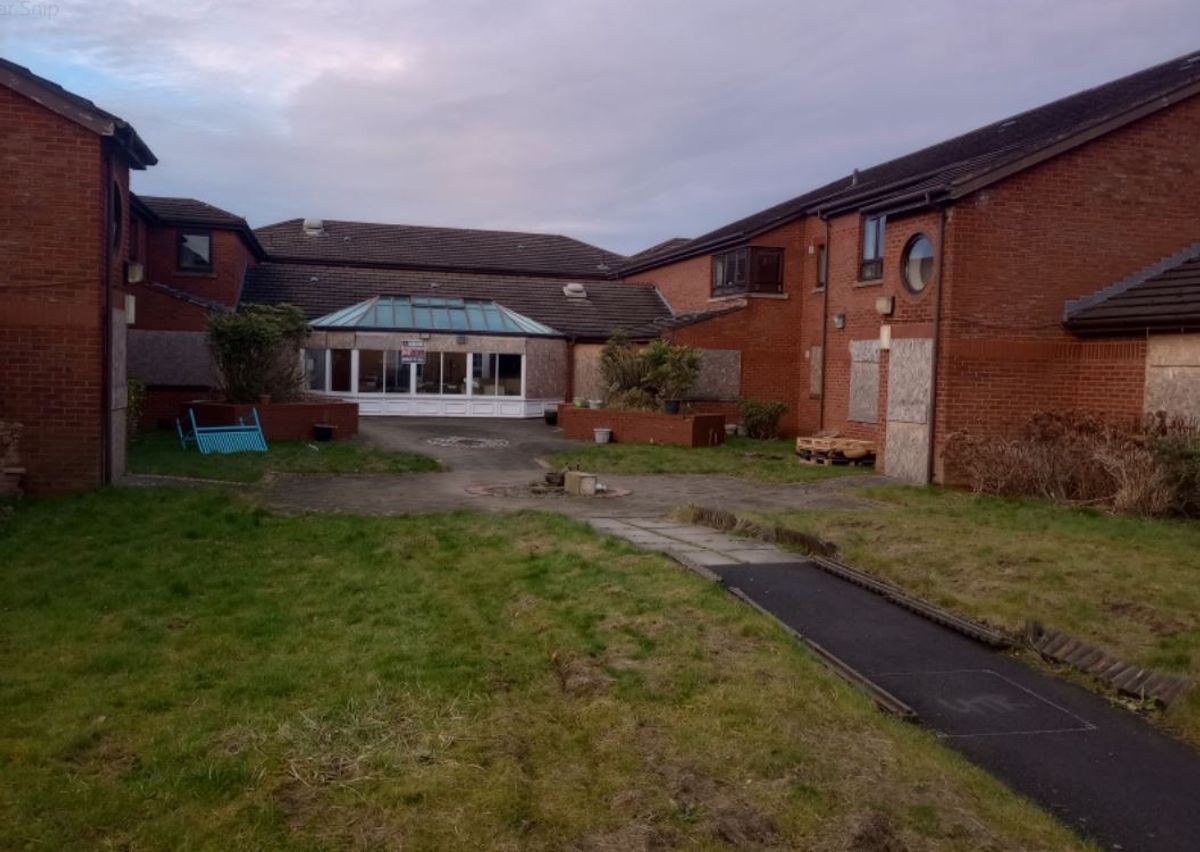 The now vacant Hyde Nursing Home off Grange South Road, Hyde