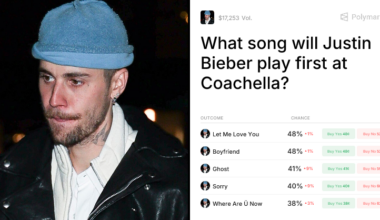 What song will Justin Bieber play first at Coachella? Pre...