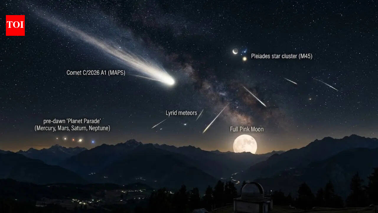 From a blazing comet to meteor storms