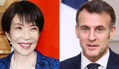 Macron in East Asia, BOJ economic survey, Indonesia inflation