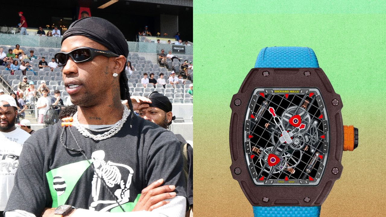 Travis Scott Wears a $1.05 Million Watch to Play Flag Football
