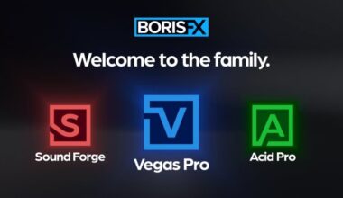 Boris FX Acquires Vegas Pro, Sound Forge, and Acid Pro