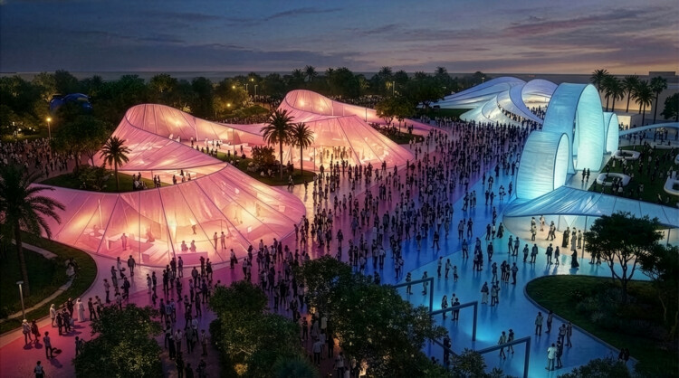 Pop Star Architecture: BIG Designs Multi-Use Stadium for Shakira’s World Tour in Madrid, Spain - Image 4 of 13