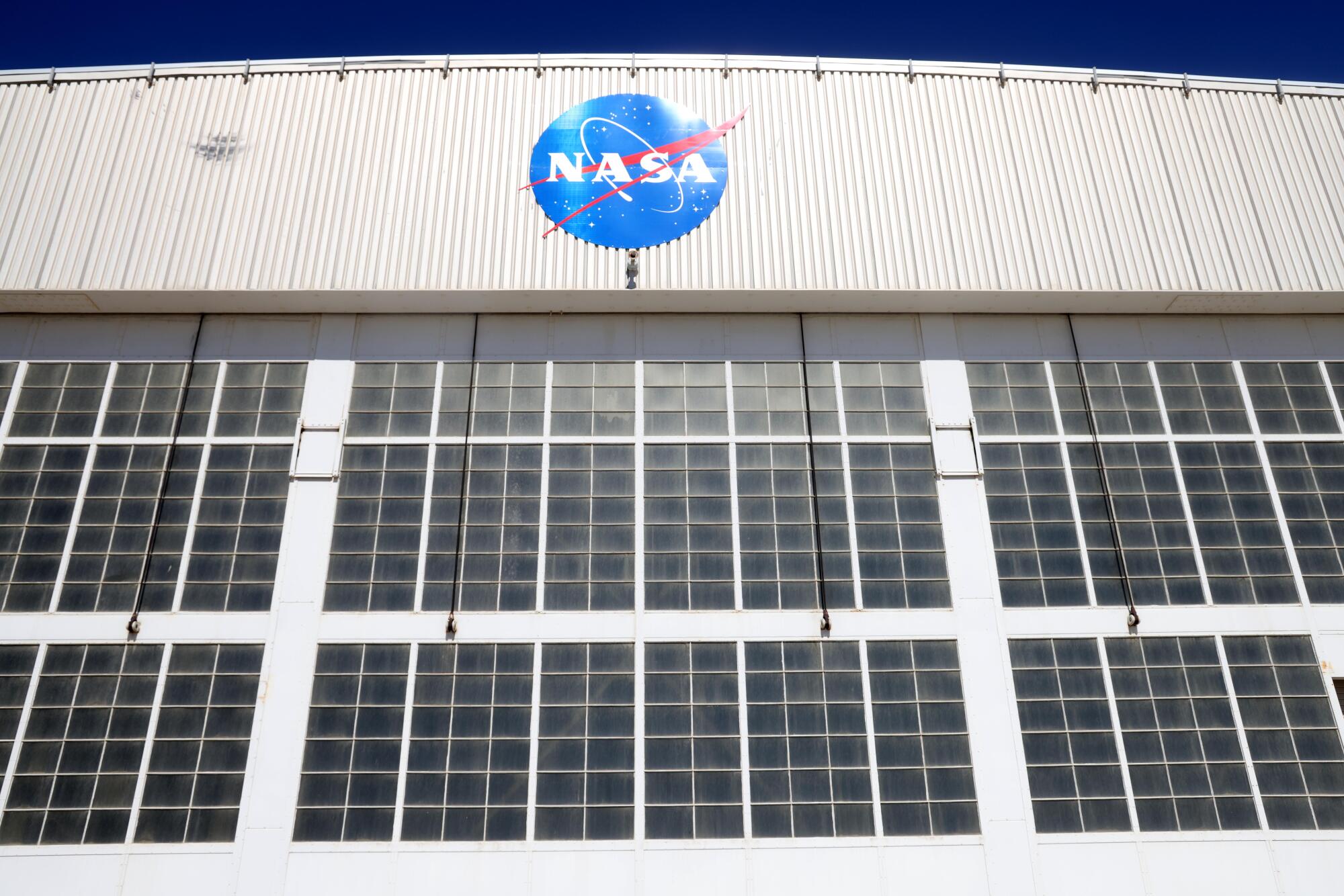 This NASA Armstrong Flight Research Center (AFRC) hangar