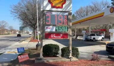 Gas prices across the Triangle continue to rise amid conflict in Iran