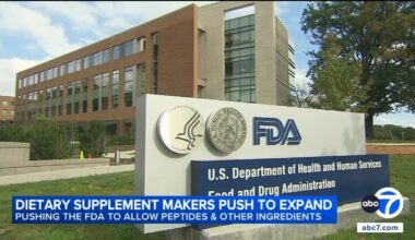 Dietary supplement makers push the FDA to allow peptides and other new ingredients