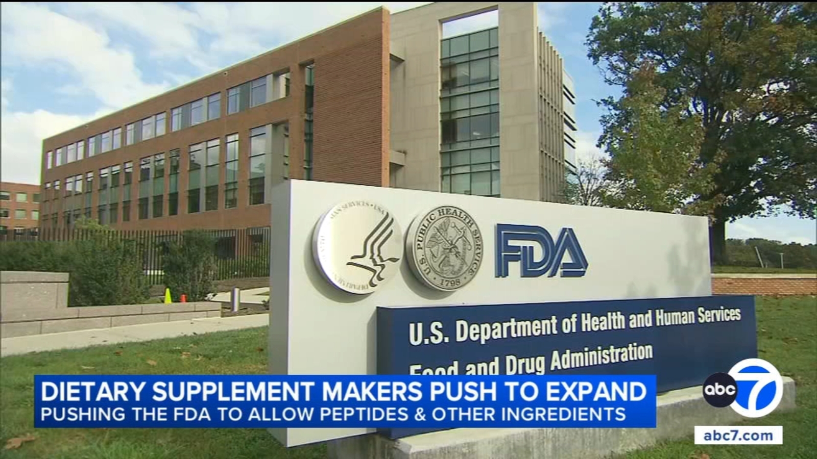 Dietary supplement makers push the FDA to allow peptides and other new ingredients