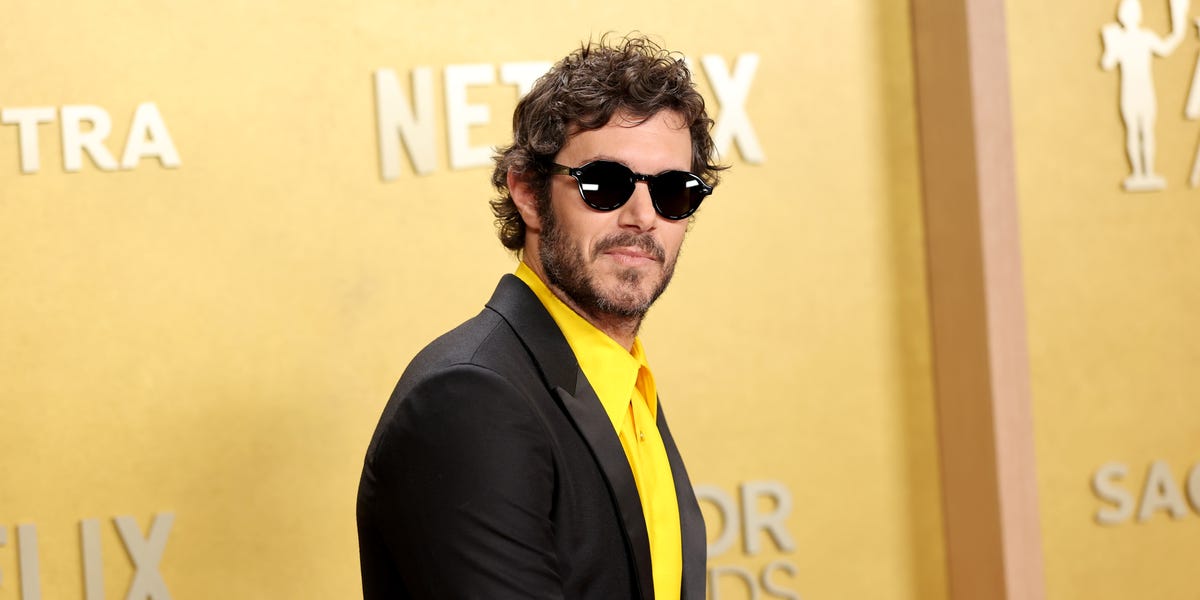 Adam Brody Is Cool in Custom Prada at the Actor Awards