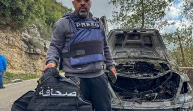 Three journalists killed in Israeli strike on marked press car in Lebanon | US-Israel war on Iran News