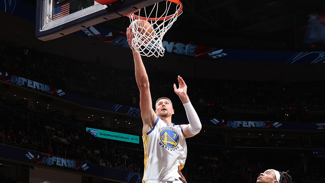 De'Anthony Melton, Kristaps Porzingis Combine for 57 Points as Warriors Defeat Wizards - NBA