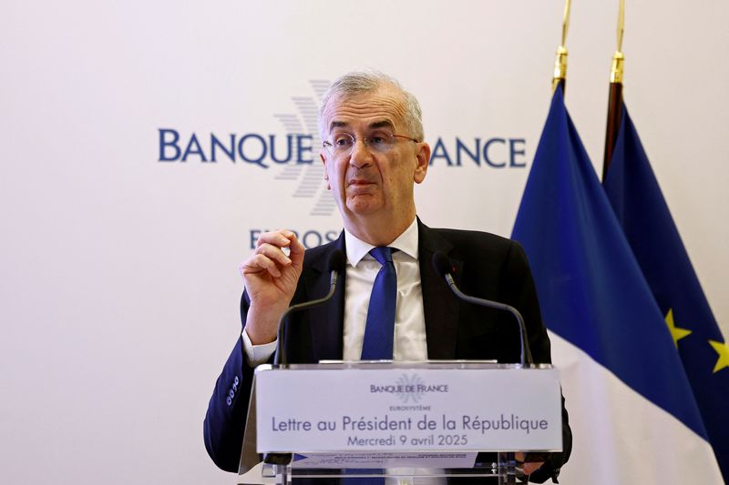 ECB will not be inactive or overreact, ready to act to stabilise inflation, Villeroy says