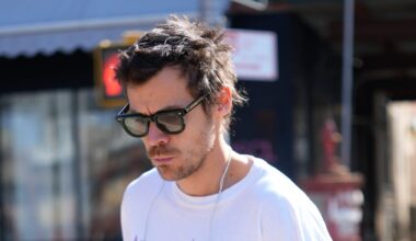 Harry Styles Hard Launches His Own Gear on a Run in New York