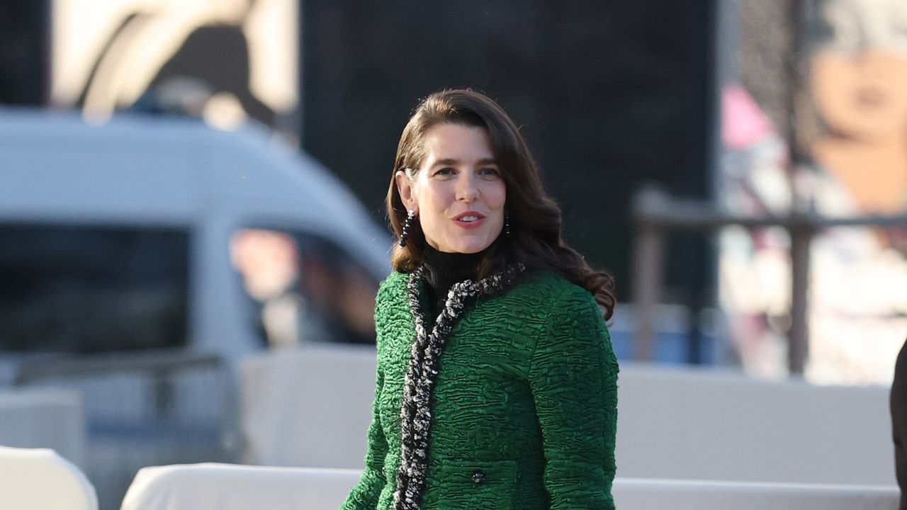 Charlotte Casiraghi steps out in spring's most playful shoe trend at Chanel's Paris Fashion Week show