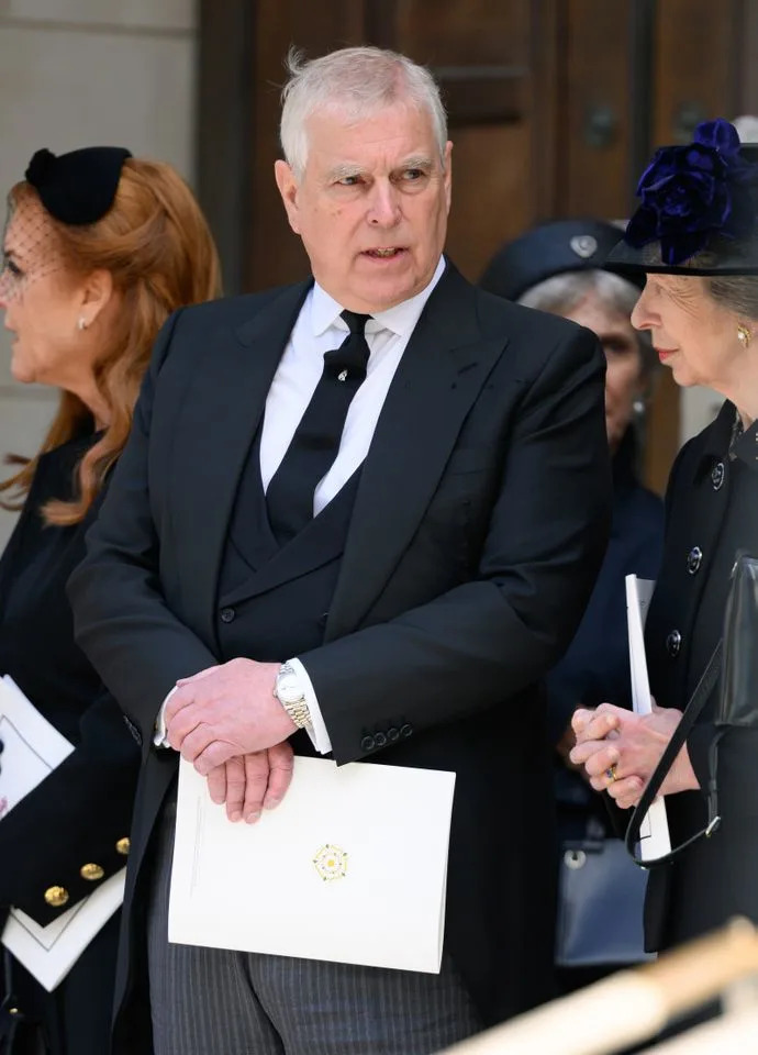 Ex-Prince Andrew on September 16, 2025Credit: Getty
