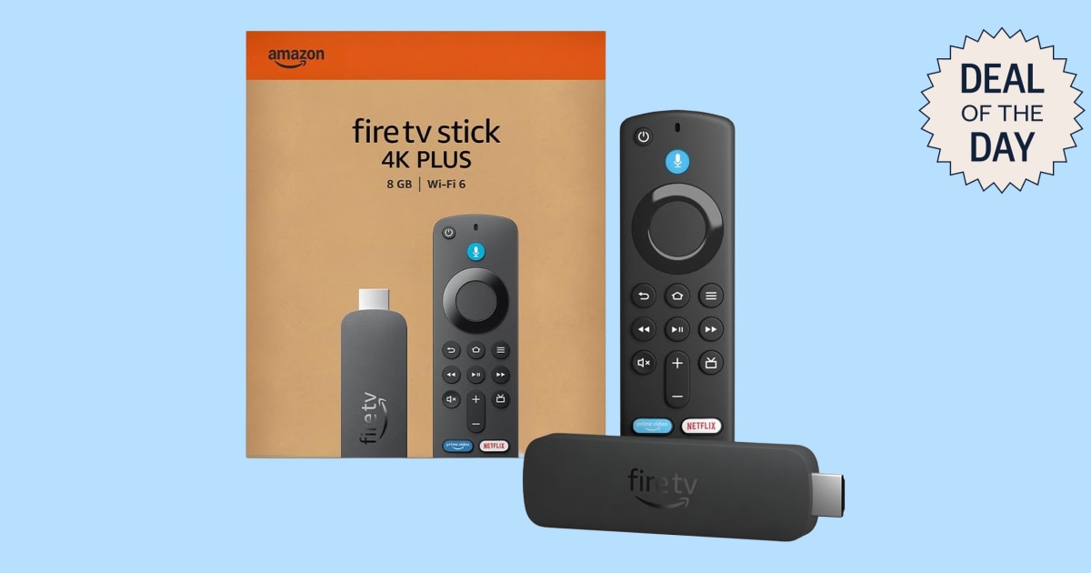 Amazon Fire TV Stick 4K Plus is 40% off: Deal of the Day