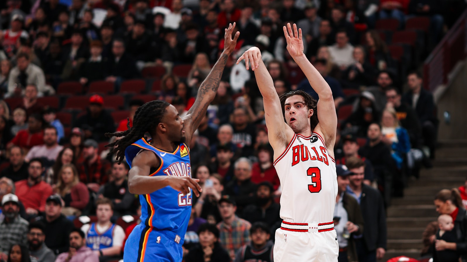 Josh Giddey's near triple-double not enough, Bulls fall to Thunder 116-108 - NBA