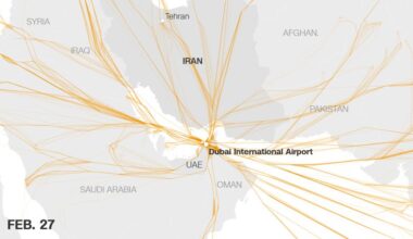 More than 11,000 canceled flights: Middle East travel chaos in 5 charts