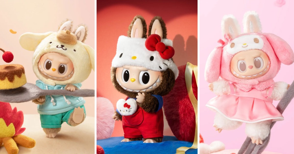 Hello Kitty x Labubu Dolls Are Launching Soon