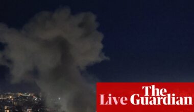 Middle East crisis live: Israeli military begins strikes on Beirut suburbs; Trump demands say in choosing Iran’s next supreme leader | US-Israel war on Iran