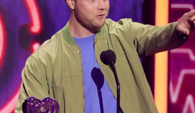 Alex Warren Song of the Year Win Speech Cut