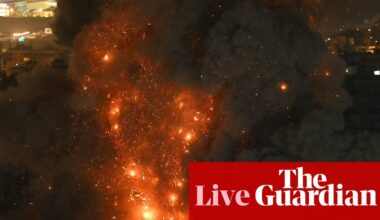 Iran war live updates: Regime issues threat against protesters; drone reportedly hits major US diplomatic facility in Iraq | World news