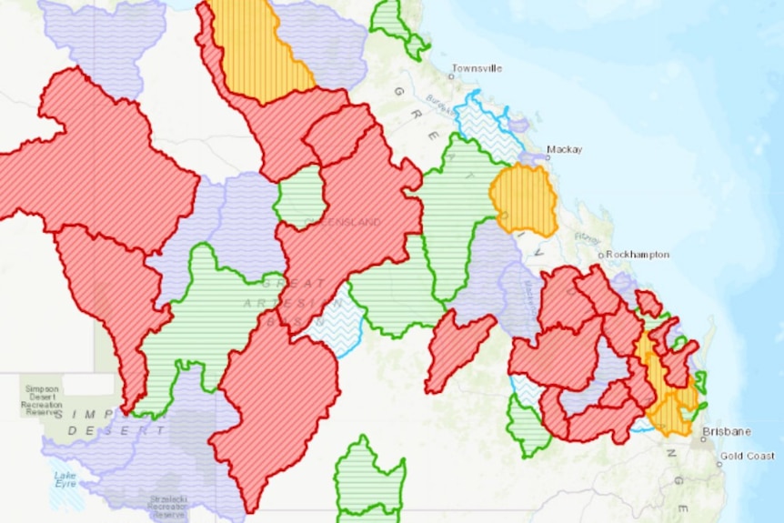 BOM flood warnings QLD Tuesday March 10